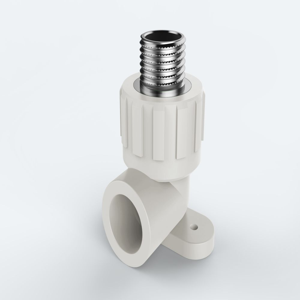 PPR MALE THREAD ELBOW WITH SEAT