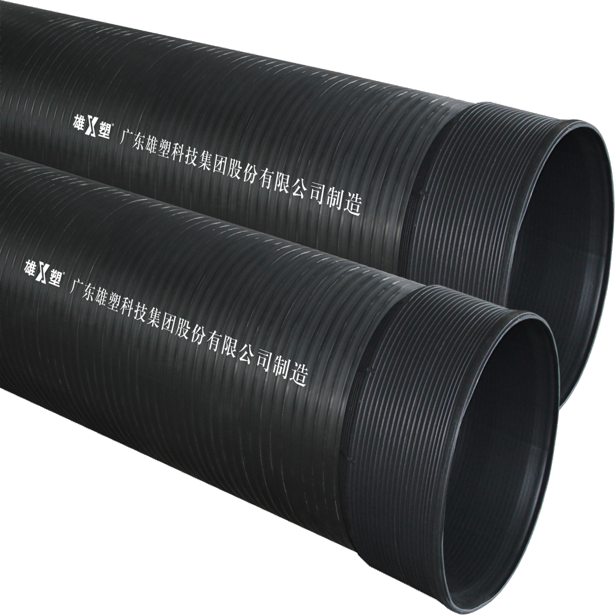 HDPE REINFORCED DOUBLE WALL CORRUGATED PIPE